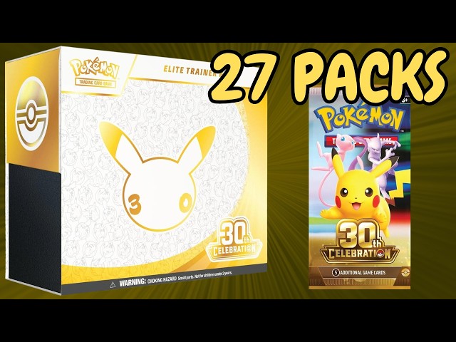 INSANE 30th Anniversary Elite Trainer Boxes!