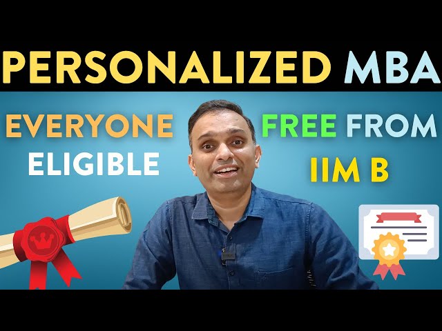 Top 5 FREE Courses by IIM B | NO ELIGIBILITY | Profile Building for MBA
