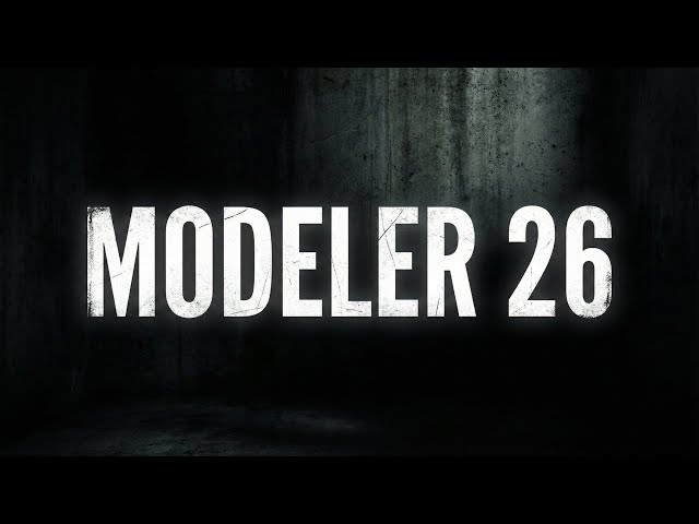 Modeler 26 Sneak Peek