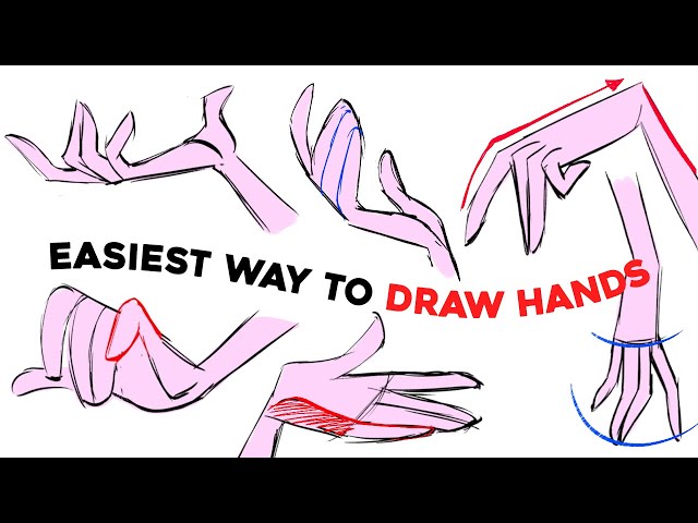 How to Draw Simplified Hands | TUTORIAL