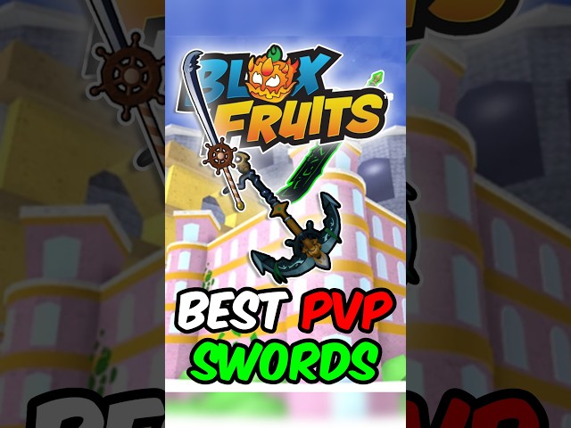 The 3 BEST PvP Swords In Blox Fruits... #roblox #bloxfruits