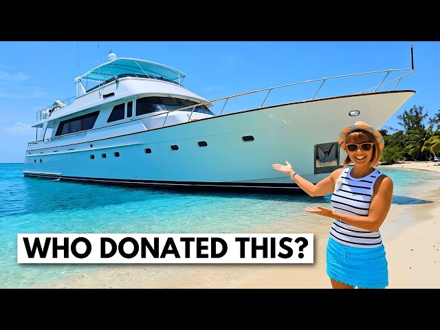 WHY? 🤯 $699K 1986 Burger 87 Classic Liveaboard Superyacht Tour