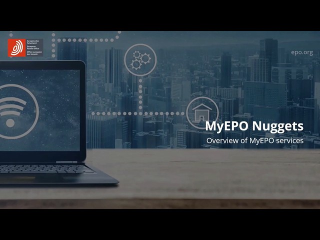 MyEPO Nuggets – Overview of MyEPO services