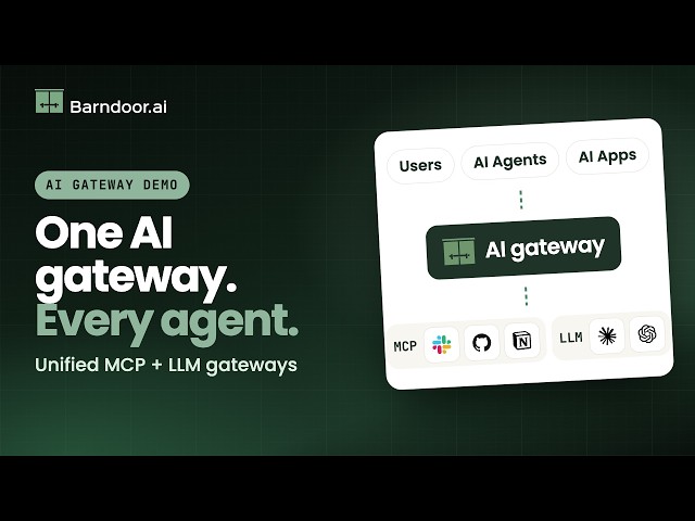 AI Gateway Demo: Unified MCP & LLM Governance for AI Agents