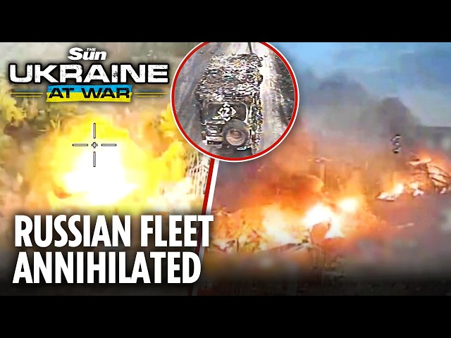 Advanced Ukrainian drone unit takes out Russian fleet operating in occupied Donetsk