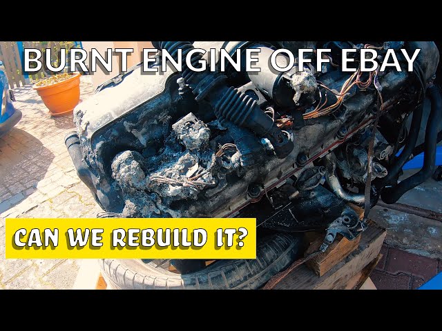 I Bought A Cheap Wrecked BMW N52 Engine Sight Unseen Off EBAY [N52 Rebuild Project Part 1]