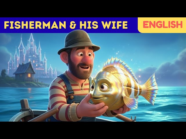 The Fisherman and His Wife | Fairy Tale for Kids | Bedtime Stories