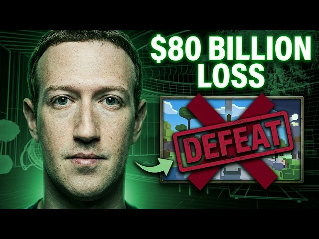 Mark Zuckerberg's $80 Billion Metaverse Just Collapsed