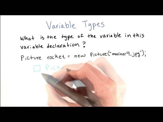 Variable Types - Intro to Java Programming
