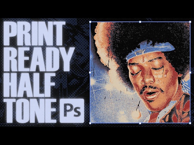 Turn Your Design Into Color Separated Halftones in Photoshop