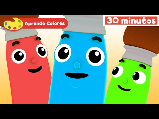 Aprender Colores en Español | Pity el Pincel | Todos los colores para niños | Mi Primera Universidad