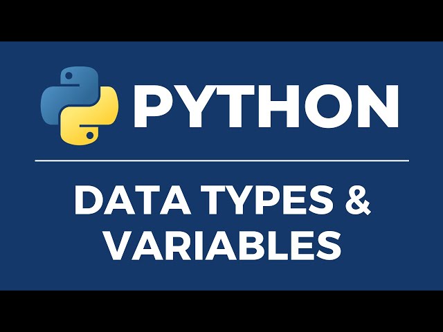 Python Programming Fundamentals | Data Types & Variables
