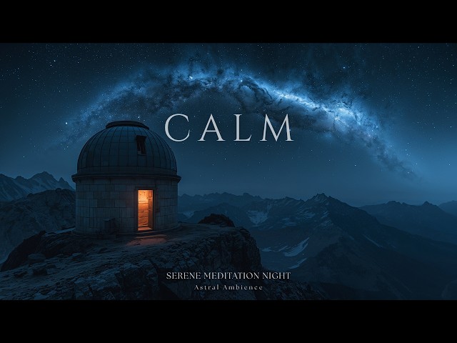Calm | Serene Meditative Music for Late Nights - Relaxing Ambient Music [Sleep Mode]
