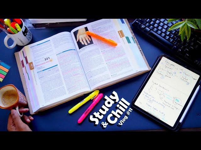 An Actual Day in the life of a Medical Student - Study & Chill Vlog #11 | Anuj Pachhel