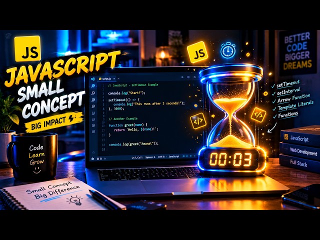 Build a Countdown Timer in JavaScript Easily! ⏳🔥