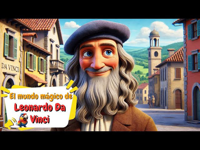 🇮🇹 El Mundo Mágico de Leonardo Da Vinci ✨🎨✈️ | Cuentos infantiles | Cuentos en español