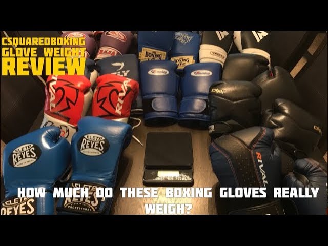 Winning, Cleto Reyes, FLY, ONX, Rival, and MUCH MORE! - HOW MUCH DO BOXING GLOVES REALLY WEIGH?