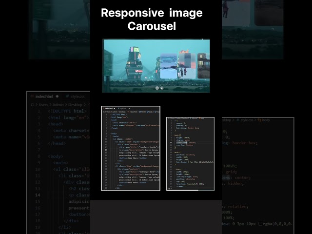 Create a Responsive Image Carousel