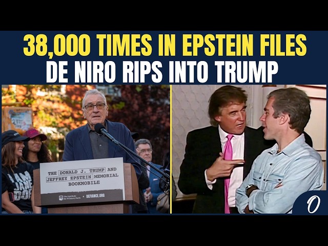 ‘What Is He Hiding?’: Robert De Niro Goes Nuclear On Trump Over 38,000 Epstein File Mentions