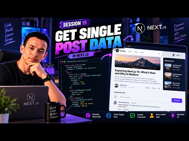 Next.js Course – Phase 2 | Get single post in Next.js