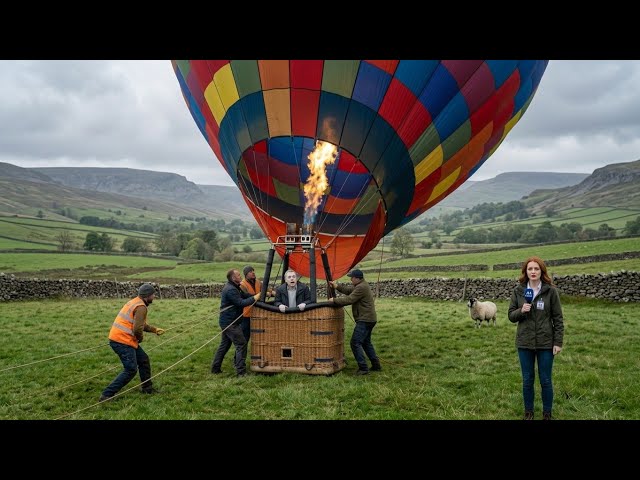 What REALLY Happens at a British Hot Air Balloon Experience 🎈😂