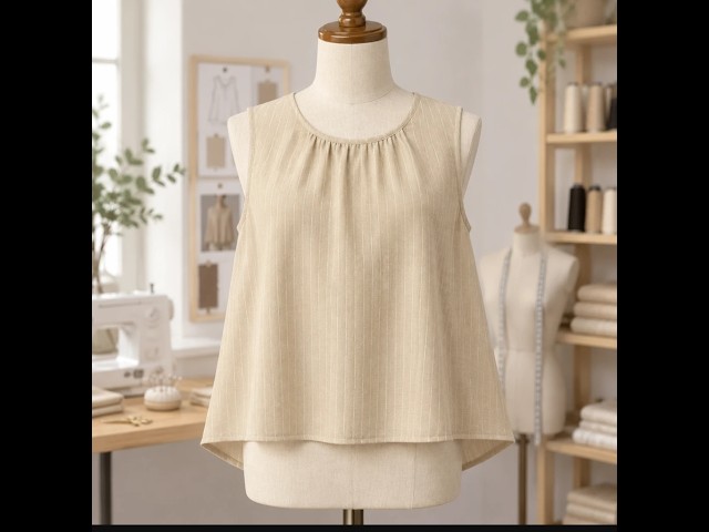 This Easy Top Looks Designer! 🧵 Sew This Easy Top In 10 Minutes”