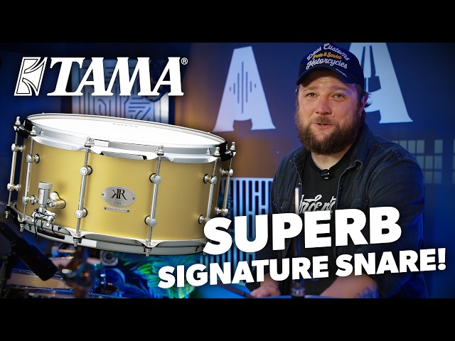 This Snare Hits DIFFERENT - Tama Kaz Rodriguez Signature