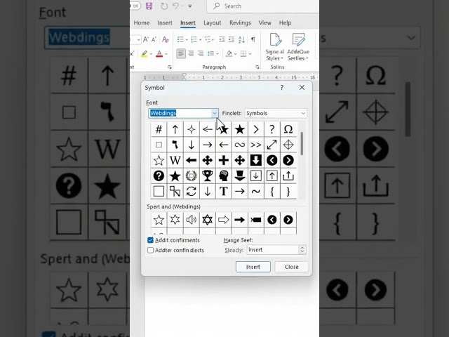 How to Insert Symbols in MS Word | Easy Word Tip 💻✨