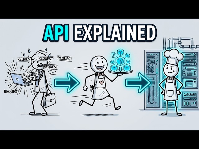 How APIs Work in 40 Seconds 🤯