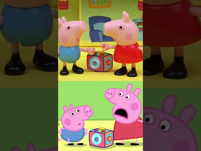 Toy VS Tales: Sibling Rivalry #PeppaPig #Shorts