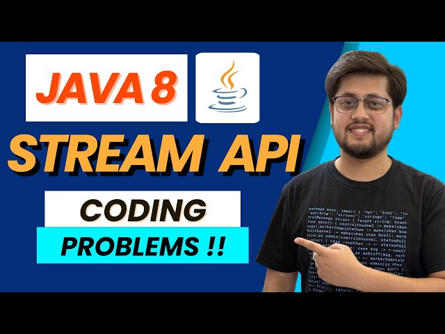 Java 8 Stream API Interview Questions | 20 Coding Problems Solved Live 🔥