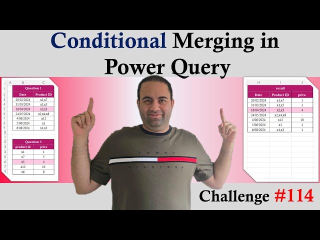 Conditional Merging in Power Query - Challenge 114