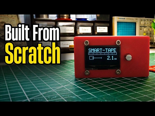 We Built a Pocket Sized Laser Measuring Tool From Scratch