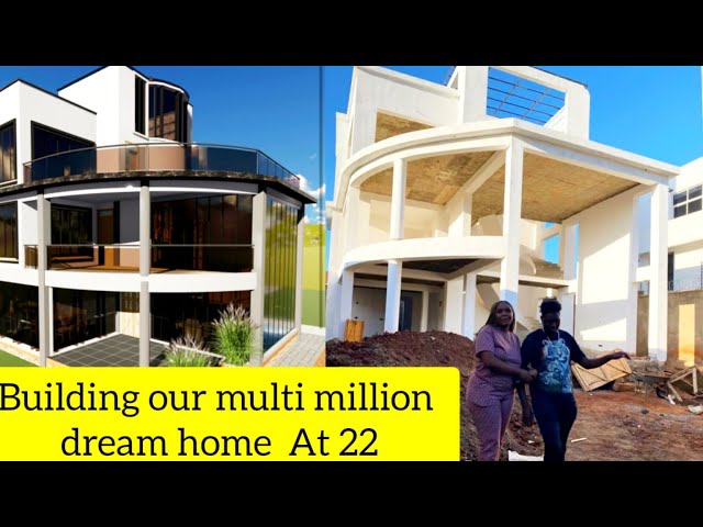We are DONE 😍❤️ our Luxury Villa structure is done || Jenga na nebz and nyathira || dream home ep4