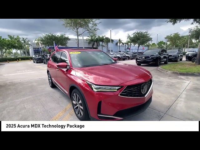 2025 Acura MDX Technology Package 5J8YD9H40SL003292 26163301