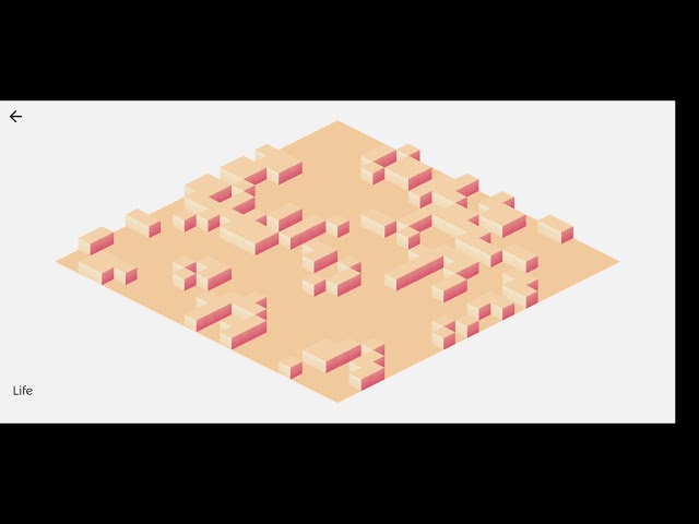 Isometric Game of Life with Flutter