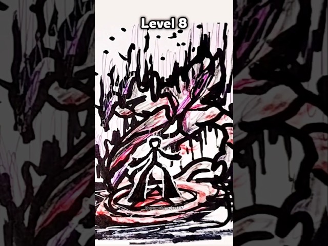 How to draw stickman in different levels #drawing #stickman