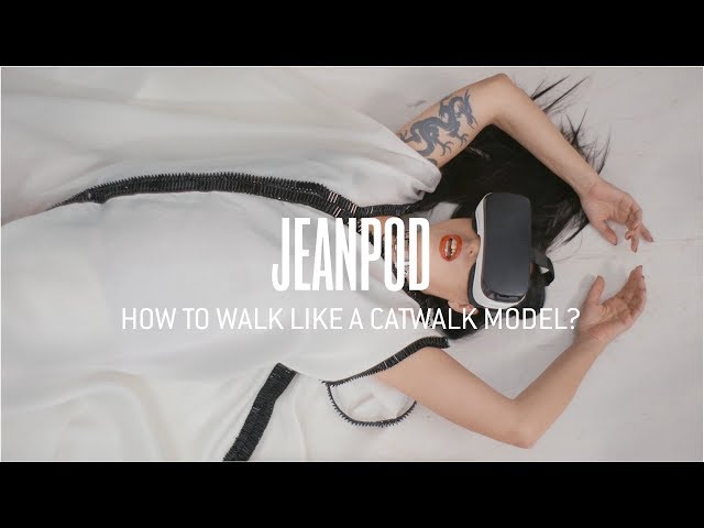 #JEANPOD: HOW TO WALK LIKE A CATWALK MODEL? | Jean Paul Gaultier