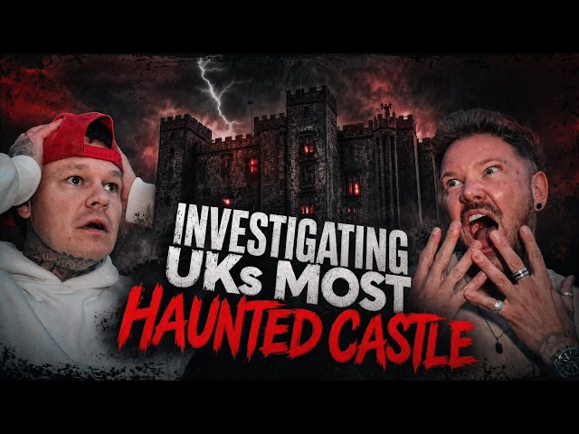 The most haunted castle in the UK, Chillingham! Paranormal evidence caught on camera! WARNING SCARY!