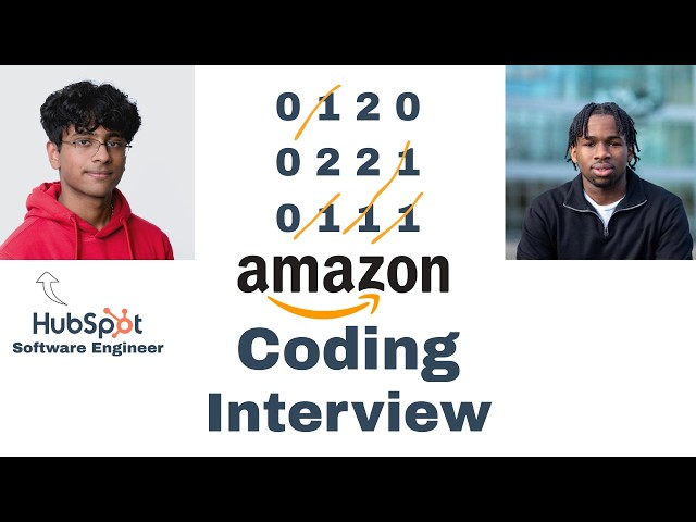 Mock Amazon Coding Interview With a HubSpot Software Engineer