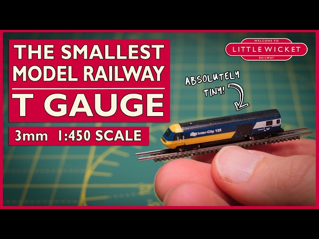 The Smallest Model Trains You Can Buy | T Gauge