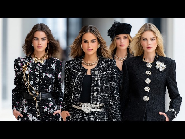 CHANEL Fall/Winter 2026/2027 | Women’s Parisian Elegance & Iconic Tweed Style