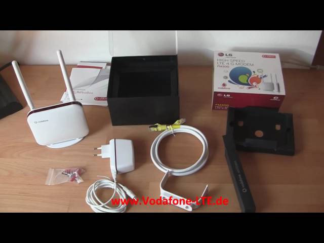 Vodafone LTE TurboBox (Lieferumfang Ihres LTE Empfängers von Vodafone)