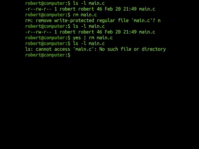 The 'yes' Command In Linux