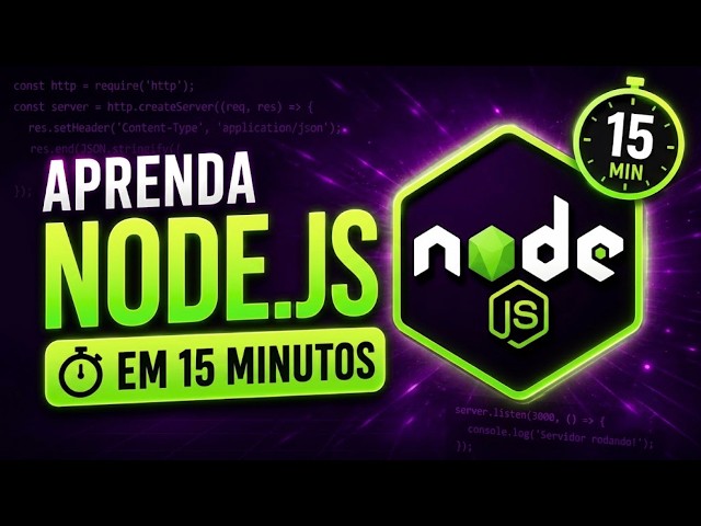 Learn NODE.JS in 15 MINUTES [2026]