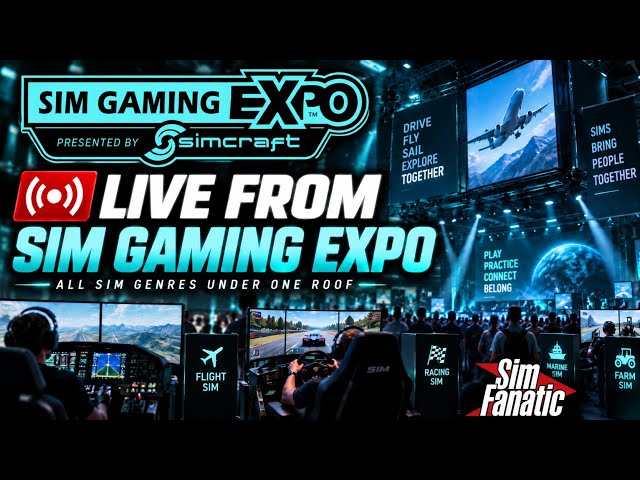 Sim Gaming Expo 2026 from the Show Room Floor! | Flight Sims, Racing Sims & More