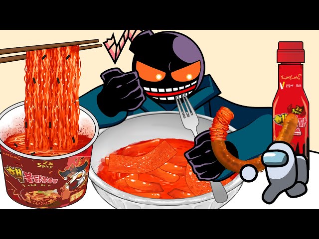 FRIDAY NIGHT FUNKIN Whitty vs AMONG US MUKBANG- FNF ANIMATION MUKBANG