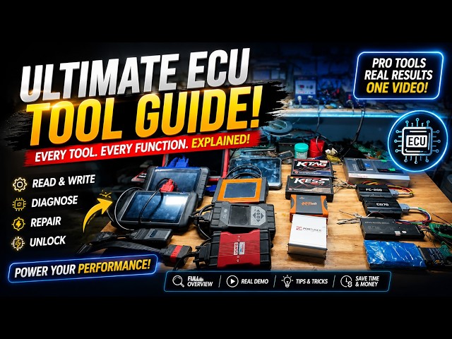 Essential Tools for Automotive & ECU Repair | Beginner to Pro Guide #ecurepair