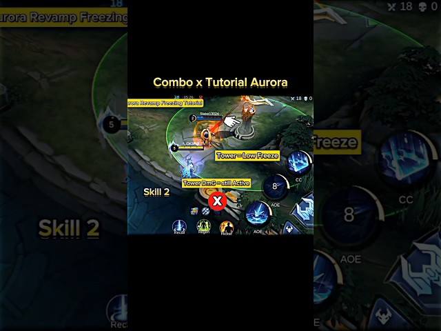 Aurora combo x tutorial ✅❎ noob to pro