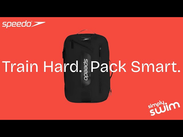 Train Hard  Pack Smart | Speedo 25L Flex Swim Bag